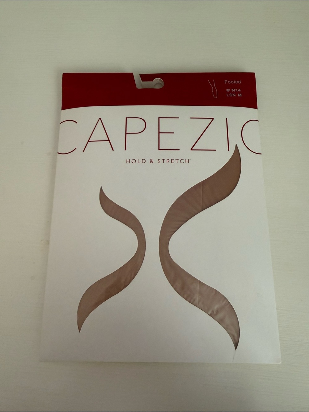 Capezio Footed Hold & Stretch Tights - Light Suntan